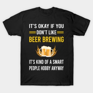 Smart People Hobby Beer Brewing T-Shirt